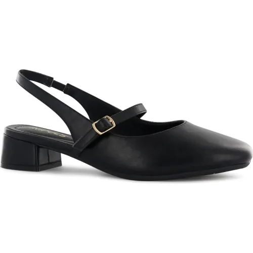 Impuls Negro de Mujer modelo Zapatos Destalonados Mujer Adele17 negros sintéticos mujer 2025082619510852045 Sintético PU